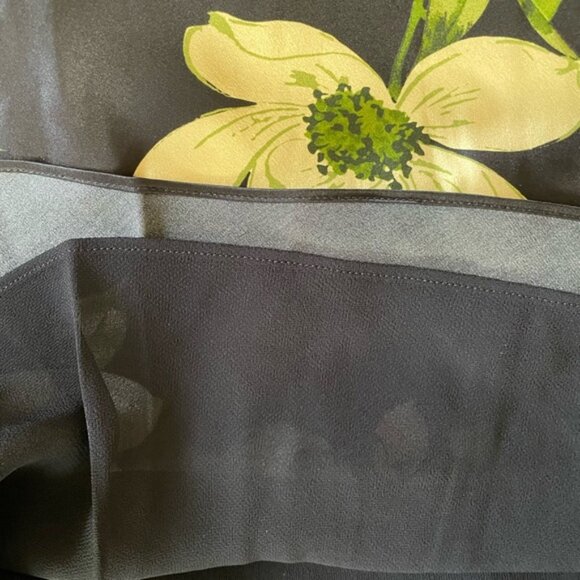 NEW Reformation Anaiis Silk Long Black Floral Backless Dress Mood for Love US 0 - Picture 11 of 16